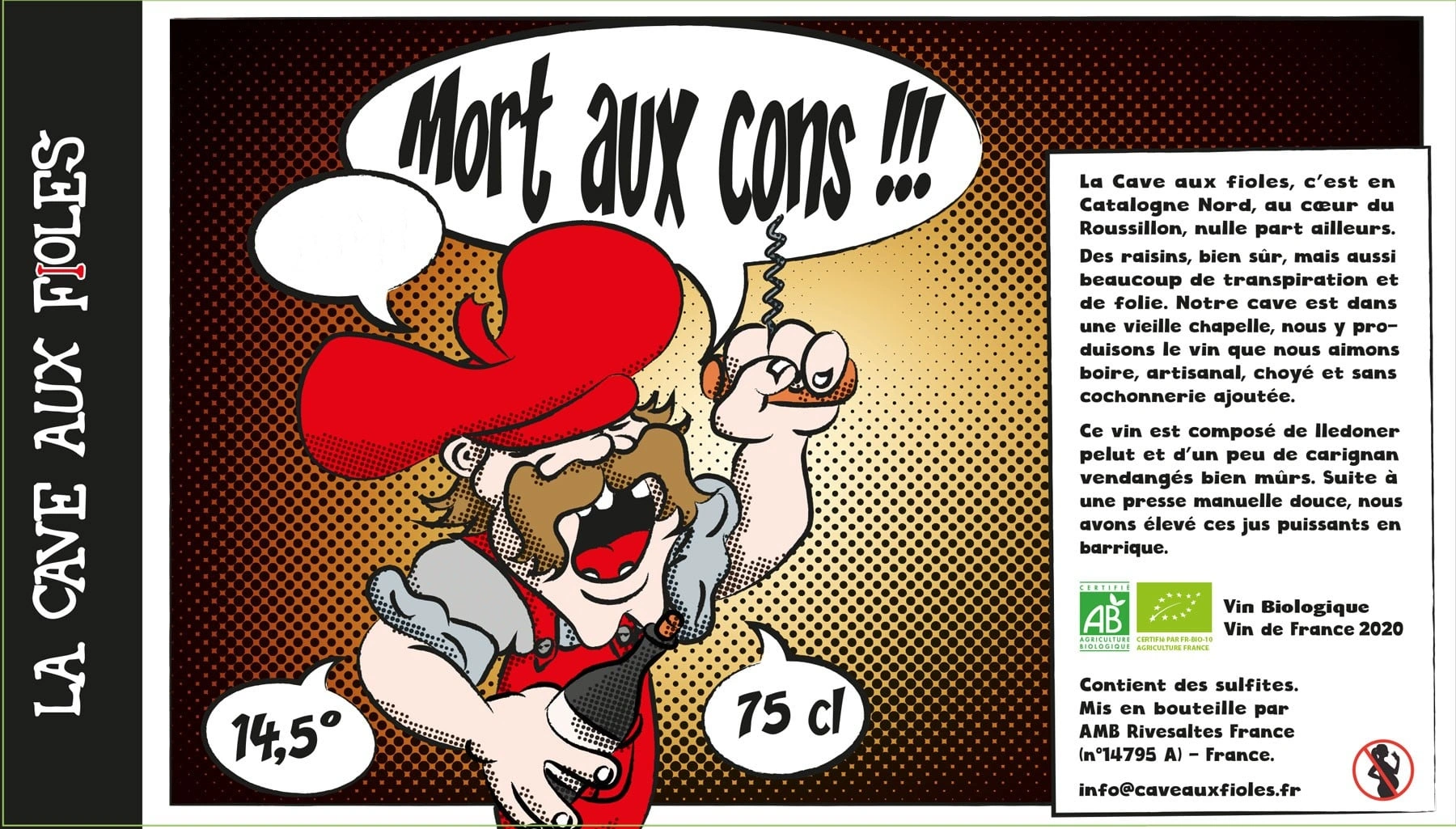 Etiquettes de mort aux cons