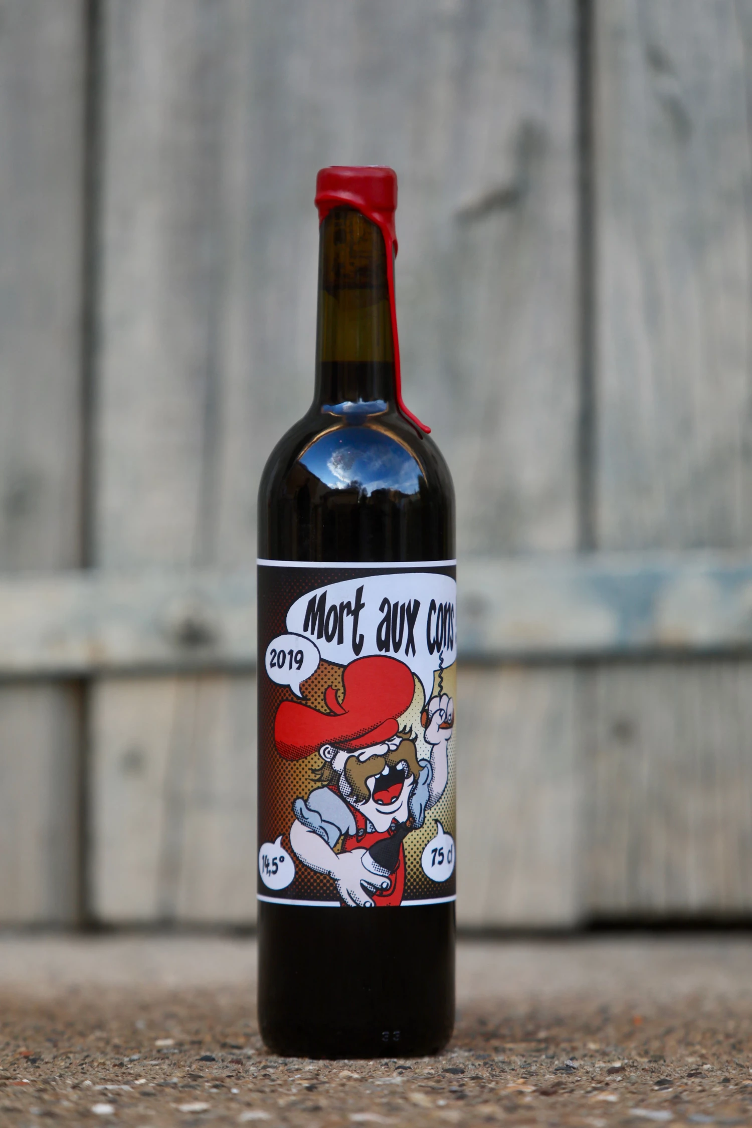 Bouteille de mort aux cons